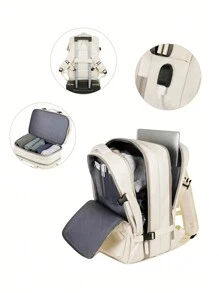 1 szt. plecak podręczny, 45 l rozszerzalny plecak podróżny, zatwierdzona torba weekendowa do samolotu, wodoodporny plecak na laptopa do podróży służbowych i na kemping i do torby podręcznej, letnia torba do college'u, torba szkolna dla taty, Święto Dziękczynienia, naklejki na torbę podróżną na Walentynki, powrót do szkoły, torba plażowa, prezenty walentynkowe, etui na laptopa, sportowe życie, letnia torba, torba na wiosenną przerwę, torba turystyczna, torba weekendowa, plecaki, niezbędne rzeczy w podróży, duża torba