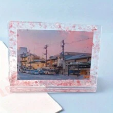 Khuôn silicon khung ảnh hình chữ nhật – Khuôn nhựa nhỏ/lớn cho đồ thủ công DIY, trang trí nhà tối giản, quà tặng cho phụ nữ và gia đình - trắng - Xem 3