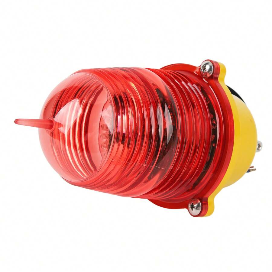 Aviation Obstruction Light Super Bright Impact Resistant Aviation Obstruction Light For Marine Boat AC110V Constant Light