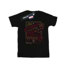 Marvel Mens Deadpool The Despicable Food Truck TShirt (Black) - 153gsm 100% Cotton - Black - View 1