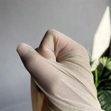 Tejido elástico de malla de color crema - Body transparente, material de diseño DIY, 63 pulgadas de ancho x 36/108/180 pulgadas de largo, peso de 40 gramos por metro cuadrado - multicolor - Ver 6