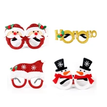 1/3/4/6 PCS Christmas Decorations, Christmas Glasses, Party Decorations, Christmas Products, Snowman Deer Antler Eyeglass Frames