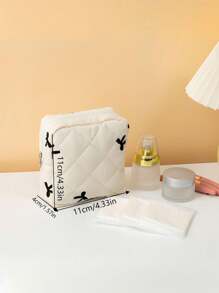 1pc Bowknot Pattern Portable Mini Zipper Cosmetic Bag/Sanitary Napkin Storage Bag Fluffy Cosmetic Bag Makeup Storage Bag Toiletry Bag Makeup Storage Mini Bag Sanitary Bag Menstrual Bag Mini Cosmetic Bag Pad Bag Sanitary Bag Napkin Bag Coin Purse Bags, Makeup Bag, Organizer, Storage, Makeup Organizer, Makeup Bags, Toiletry Bag, Desk Organiser, Make Up Bag, Make Up Pouch, Travel Essentials, Makeup Bag, Cosmetic Bag, Large Capacity, Large Makeup Bag,Christmas Gifts,Pouch,Travel,Gifts For Women,Women's Necessaire,Travel Essential,Pouch,Clutch / Small Handbag,Necessaire,Makeup Organizer,Makeup Organize,Pouch,Brush Holder,Mini Pouch,Large Capacity Pouch