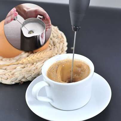 Misturador Portátil Mini Mixer Batedor Café Bebida Cremosa