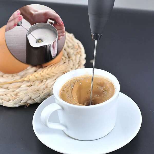 Misturador Portátil Mini Mixer Batedor Café Bebida Cremosa