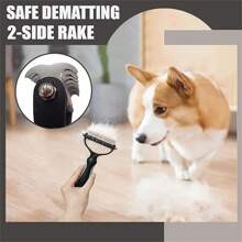 5 sztuk/zestaw prezent dla miłośników kotów/psów i psów/mam kotów kochających zestaw narzędzi do pielęgnacji zwierząt, prezent dla miłośników kotów/psów i psów/mam kotów kochających szczotkę dla zwierząt, dwustronny grzebień, szczotka do masażu kąpielowego, grzebień na pchły, z torbą do przechowywania, dostępne w kolorze szarym, różowym, niebieskim, odpowiednie dla miłośników kotów/psów i psów/mam kotów kochających pielęgnację zwierząt, kąpiel i opiekę zdrowotną