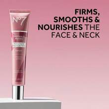 No7 Restore & Renew Face & Neck Multi Action Serum - Collagen Peptide Anti-Aging Facial Serum - Hyaluronic Acid Hydrating Serum + Pro Retinol Skin Firming Hibiscus Peptides (2 Pack, 1.69 Fl Oz Each) - Nhiều màu - Xem 1