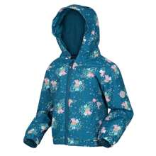 Regatta Chaqueta acolchada de  hada de charcos de barro para niños/as (Gulfstream) - Azul - Ver 4
