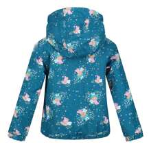 Regatta Chaqueta acolchada de  hada de charcos de barro para niños/as (Gulfstream) - Azul - Ver 2