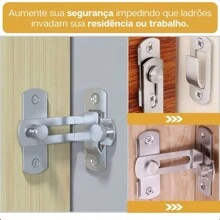 90º Degree Corner Window Lock Door Lock Security Burglar Home Apartment - Tamanho Grande - View 9