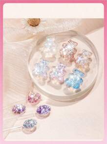 6pz Set de 6 Colores de Esmalte de Uñas Gel con Glitter y Purpurina - Nail Art Series Profesional, Brillo Intenso y Larga Duración,Navidad, Regalo de Navidad, Invierno, Día de Acción de Gracias, Decoración Navideña, Maquillaje, Fiesta, Playa, Viajes, Ropa de Vacaciones, Rosa, Años 2000,Ofertas, Camping, Exterior, Regalo. - Multicolor - Ver 5