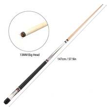 Pool Sticks 147cm / 57.9in Maple Fancy Nine-Ball Cue - White - View 7