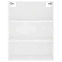 Elegant White Highboard 69.80 Cm Durable Engineered Wood Storage Cabinet - White - View 5