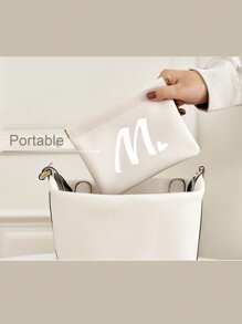 1PC Fashion Pattern Data Cable Storage Bag Automatic Closure Wired Earphone Carry-On Bag Power Charger Lipstick Bag Portable Storage Bag Travel Organizer, Small Travel Cable Organizer, Travel Essentials, Travel Accessories, Cell Phone Cable Organizer School College Electronic Bag Power Bank Portable Charger Charger Case Headphone Case Cable Bag Digital Camera Camera Case Camera Bag