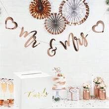 1 Stück weiße Kartenbox mit Goldfolie Design, Hochzeitsgeschenk Geldbox Halter für Hochzeitsempfang, Babyparty, Jubiläum, Geburtstagsfest, Abschlussfeier Tischmittelpunkt Dekoration (beinhaltet 10 Grußkarten), Hochzeitsdekoration, Heimdekoration, Raumdekoration Partygeschenke Brautgeschenke Geburtstagsdekorationen Partydekorationen Junggesellinnenabschied