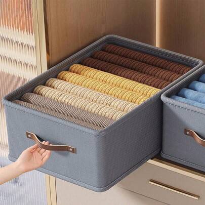 1 件米色牛津布可折叠抽屉式衣物收纳盒，无隔层，适用于衣柜、牛仔裤和毛衣整理。装饰品秋季装饰节日装饰房间装饰家居装饰秋季装饰卧室装饰卧室、收纳盒、收纳盒、家居收纳、女士白色 T 恤、女士黑色裤子、女士冬装、连衣裙、女士冬装、优雅女装、女士白衬衫、长袖、女士白色连体裤、女士春季连衣裙、女士春季服装、春季、春季服装、极简主义、夏季上衣