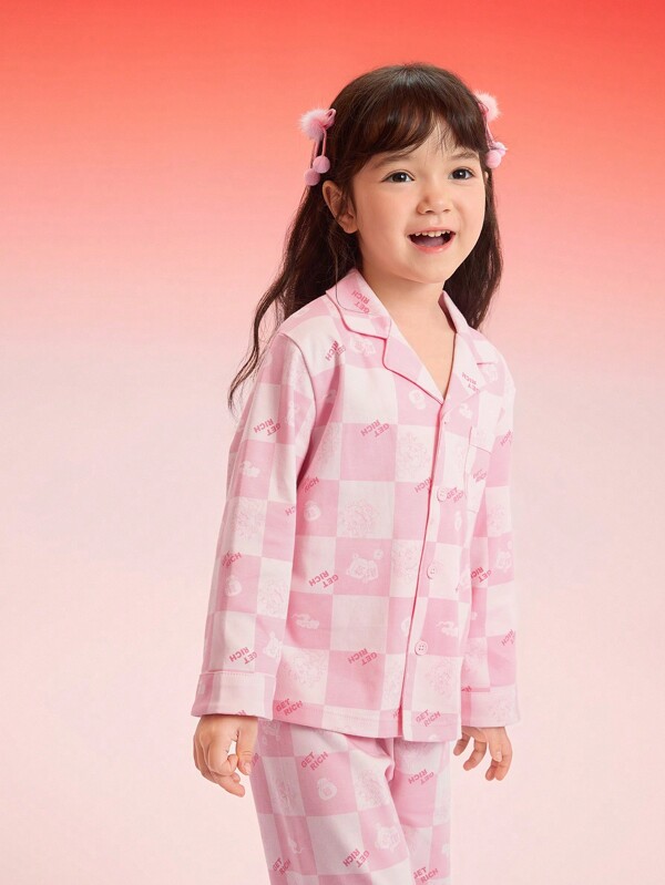Balabala Young Girl' Pajama Set, Sleepwear, 2025 New Year