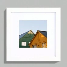 1 件/3 件套装方形简约设计相框，4x4 英寸、5x5 英寸、6x6 英寸、8x8 英寸，带随机纸板插件，非常适合情人节或节日礼物