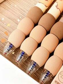 1pc/4pcs Capybara Erasable Push-Button Pen, (4pcs/Box) Random Colors And Styles, High-Quality Creative Student Stationery, Blue Pen Refill, Gradient Splicing Foam Grip Non-Hurt Hand, Built-In Eraser Tip, Exam-Use Pen, Cute Easily Erase Ballpoint Pen