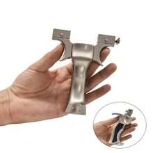Tirachinas de metal para caza al aire libre y competiciones de tiro, deporte