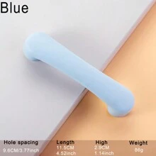 1/2 piezas Perilla/Tirador de gabinete/cajón de cerámica sólida, en lindos colores de macarrón, adecuados para habitación de niños, gabinete de cocina, armario, tocador, tiradores de puerta de gabinete, incluye tornillos