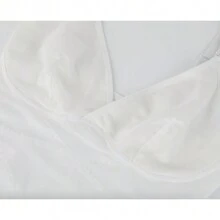 Slimming Women Firm Tummy Control Shapewear V-Neck Camisole Cami Vest Abdomen Compression Tank Top Body Shaper Ladies Underwear Undershirts Shaping Tops Shirts Spaghetti Strap - White - View 7