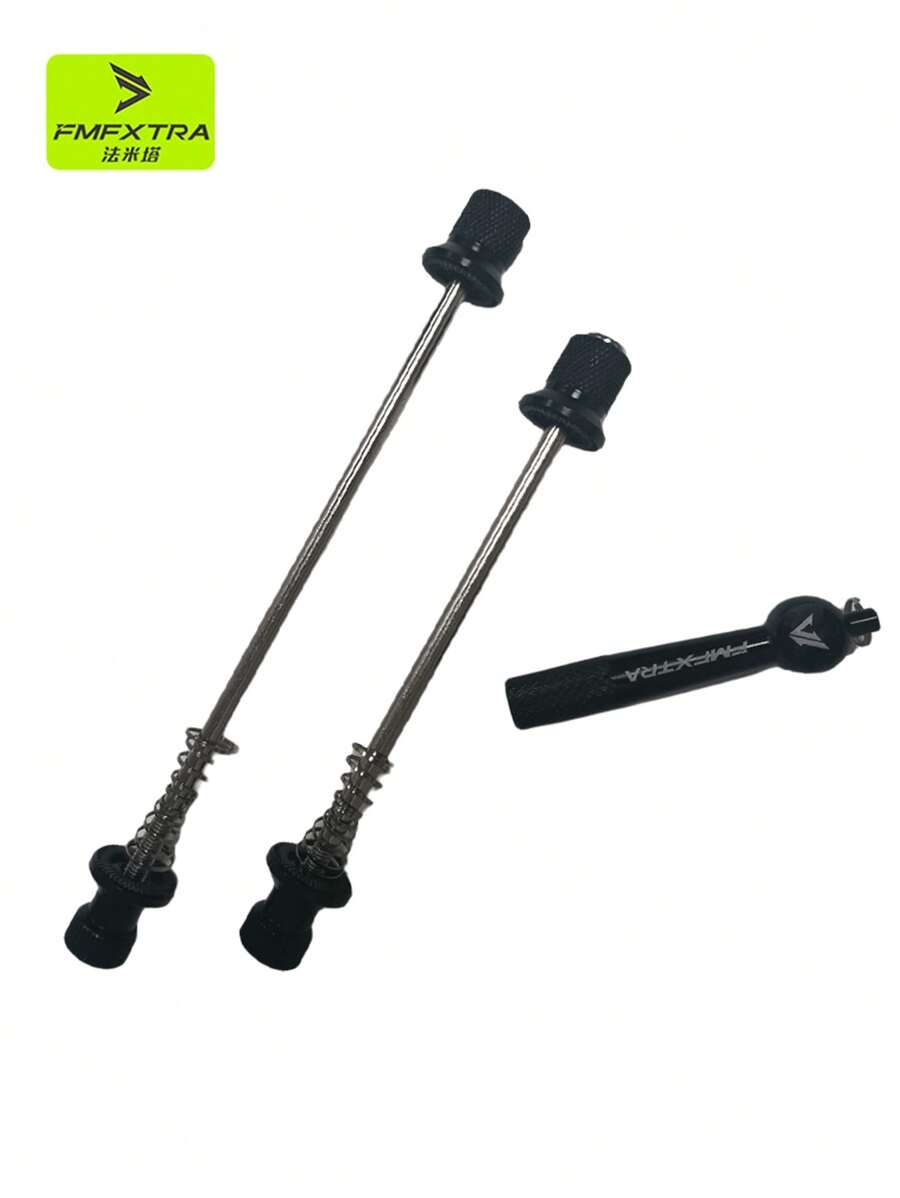 New Bicycle Skewer Lever Quick Release Bike QR Wheel Locking Security Anti Theft Skewers For MTB Mountain Road Cycling Hub Parts - Multicolor - View 1