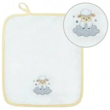 Hug Little Baby Sheep Bib Set With 2 Yellow Bibs
