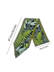 1 件时尚印花围巾眼镜链、太阳镜眼镜挂绳、防尘面罩挂绳 - 彩色 - 查看 7