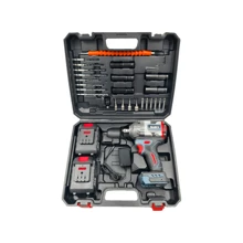 SUBY 1 Set Of SUBY 600N.M Cordless Impact Wrench, Brushless Motor, With 25 Luxury Accessories, 2*2600mAh Battery, Suitable For Auto Repair, Engineering Installation