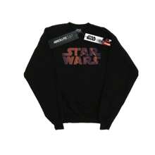 Disney Heren Chewbacca Logo Sweatshirt (Zwart)