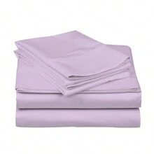Luxurious Super Soft 4-Piece Bamboo Sheet Sets - Multiple Colors & Sizes Available - tử đinh hương - Xem 3