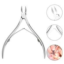 2PCS Professional Stainless Steel Nail Cutter Scissor Nippers Muti Function Cuticle Pusher Remover Nail Care Manicure Kits