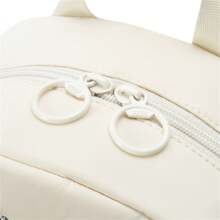 Puma 大容量运动背包，学生书包，情侣休闲背包 - 雪白色 藍色 - 查看 6