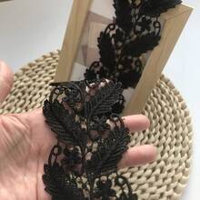 One-Yard Lace Water-Soluble Barcode Embroidery Lace Dress Bag Shoes And Hat DIY Handmade Embroidery Lace - Multicolor - View 11
