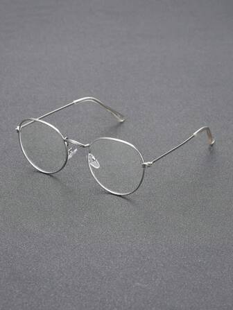 1pc Men Clear Glasses For Reading Eye Protection Daily School Life Clohing Accessories