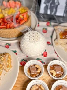 3PCS/Set Spherical Incense Burner Silicone Mold DIY Round Aromatherapy Candle Cup Gypsum Molds Home Decoration Storage Box Ornament Epoxy Resin Mould