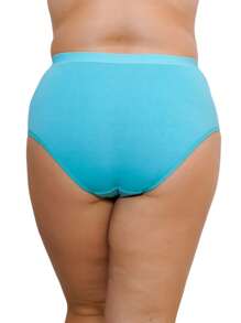 Plus Size Panties - 彩色 - 查看 4