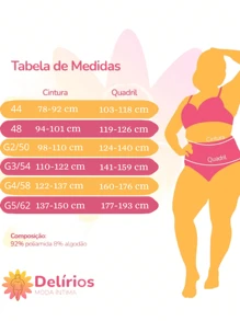 Plus Size Panties - 彩色 - 查看 11