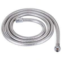 Flexible Stainless Steel Plumbing Hose Shower Head Tube Flexible Bathroom Pipe 1-3m Bath Accessories