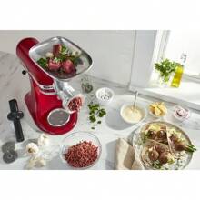 Accesorio Molinillo de Alimentos de Metal KitchenAid KSMMGA, Color Plata - 1 - Ver 4