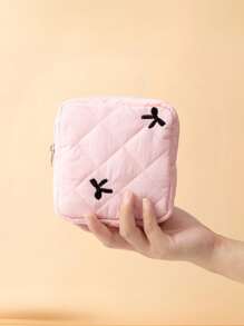 1pc Bowknot Pattern Portable Mini Zipper Cosmetic Bag/Sanitary Napkin Storage Bag Fluffy Cosmetic Bag Makeup Storage Bag Toiletry Bag Makeup Storage Mini Bag Sanitary Bag Menstrual Bag Mini Cosmetic Bag Pad Bag Sanitary Bag Napkin Bag Coin Purse Bags, Makeup Bag, Organizer, Storage, Makeup Organizer, Makeup Bags, Toiletry Bag, Desk Organiser, Make Up Bag, Make Up Pouch, Travel Essentials, Makeup Bag, Cosmetic Bag, Large Capacity, Large Makeup Bag,Christmas Gifts,Pouch,Travel,Gifts For Women,Women's Necessaire,Travel Essential,Pouch,Clutch / Small Handbag,Necessaire,Makeup Organizer,Makeup Organize,Pouch,Brush Holder,Mini Pouch,Large Capacity Pouch