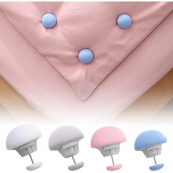 Duvet Cover Clips4/ 8/16/32Pcs Duvet Pins Comfortable Duvet Holder Clips, Duvet Button Fasteners Keeps Comforter From Shifting