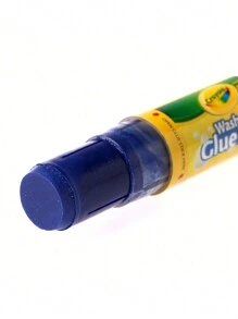 Crayola Washable Glue Stick Set, 2 Count School Supplies Children's Handmade Solid Glue Transparent Sticky Paper Back To School - 2pcs/box - View 4
