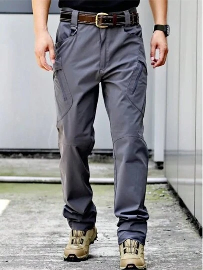 Pantalones Tácticos Militares Impermeables Cortavientos Múltiples Bolsillos Resistentes Al Desgaste