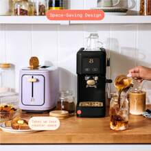 Beautiful Slim Espresso Maker With 20-Bar Pressure, White Icing By Drew Barrymore - Apricot - View 11