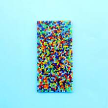 1/2/3pcs 4.7*2.4 Inch Silicone Exfoliating Anxiety Relief Toys, Exfoliating Anxiety Mat, Adult Relaxation Anxiety Toys, Party Favors, Gift Filler - Multicolor - View 21