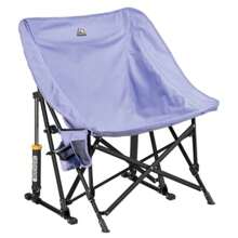 GCI Outdoor Pod Rocker Foldable Rocking Camp Chair - Blanc - Voir 1