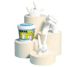 Plaster Hand Model DIY Handprint Mold Making Kit, Clone Finger Powder, 3D Personalized Souvenir Hand Imprint, Perfect Gift For Couple, Birthday, Party For Valentine's Day - Multicolor - View 8