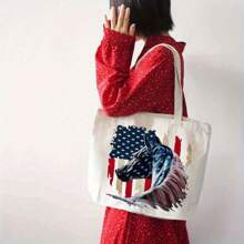 1 件美国国旗贴花马乙烯基贴花 T 恤熨烫贴纸热转印乙烯基贴片设计熨烫贴纸适用于衣服帽子枕头背包 DIY 装饰